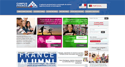 Desktop Screenshot of portugal.campusfrance.org