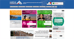 Desktop Screenshot of bresil.campusfrance.org