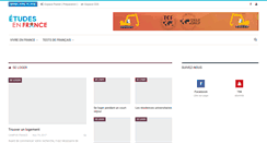 Desktop Screenshot of campusfrance.info