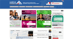 Desktop Screenshot of indonesie.campusfrance.org